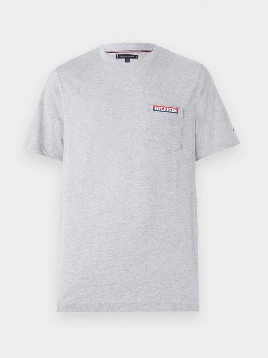 Foto van product T-shirt basic Tommy Hilfiger grijs