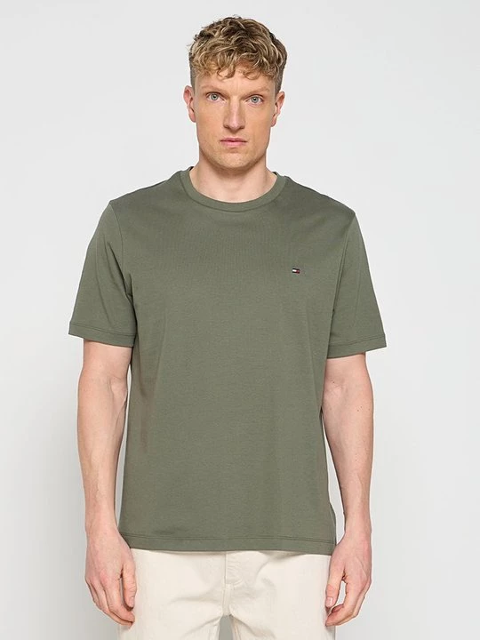 Foto van product T-shirt basic Tommy Hilfiger groen