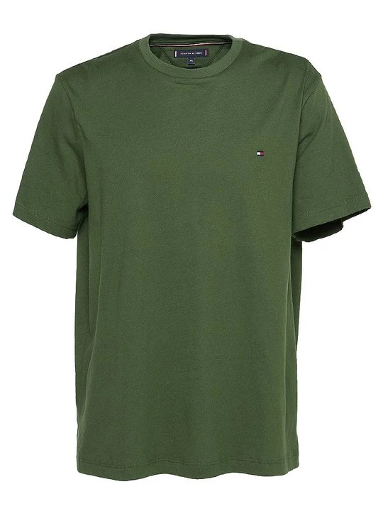 Foto van product T-shirt basic Tommy Hilfiger groen