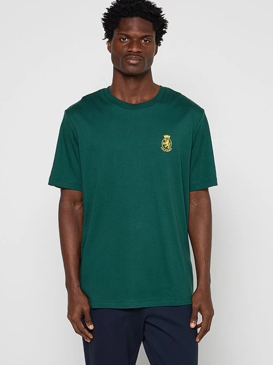 Foto van product T-shirt basic Tommy Hilfiger groen