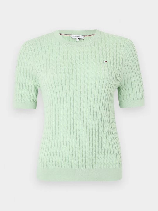 Foto van product T-shirt basic Tommy Hilfiger groen