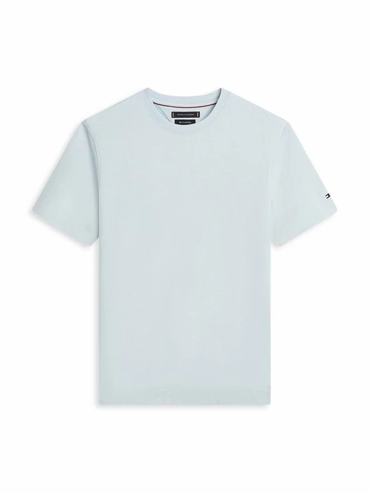 Foto van product T-shirt basic Tommy Hilfiger lichtblauw