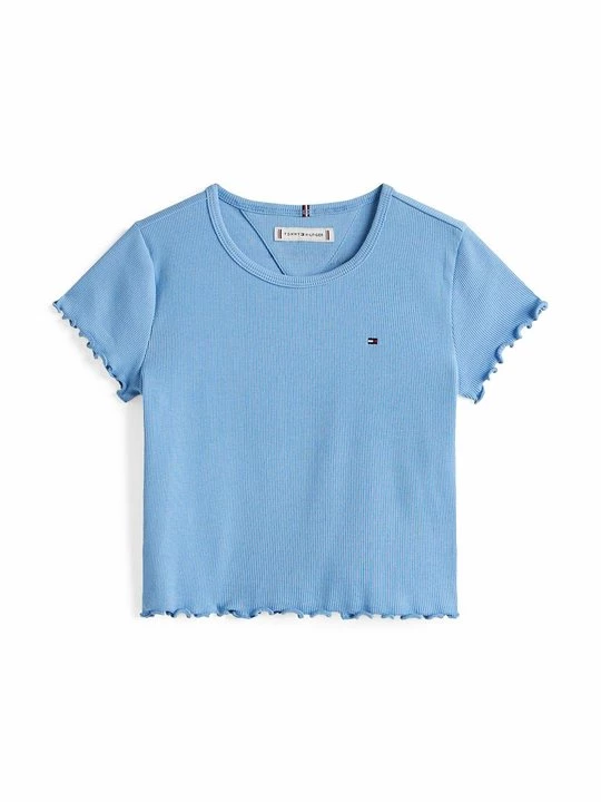 Foto van product T-shirt basic Tommy Hilfiger lichtblauw