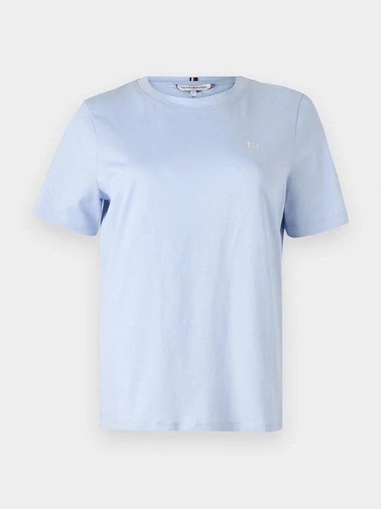 Foto van product T-shirt basic Tommy Hilfiger lichtblauw