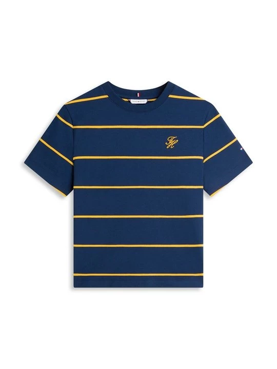 Foto van product T-shirt basic Tommy Hilfiger lichtblauw