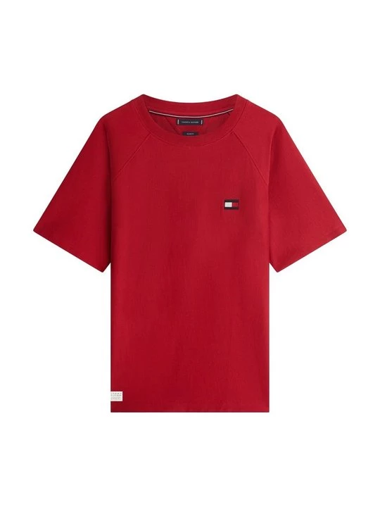 Foto van product T-shirt basic Tommy Hilfiger rood