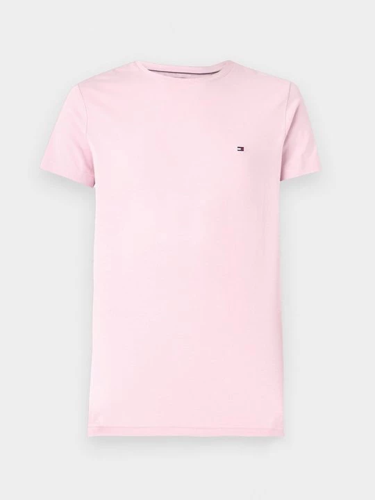 Foto van product T-shirt basic Tommy Hilfiger roze