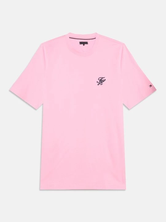 Foto van product T-shirt basic Tommy Hilfiger roze
