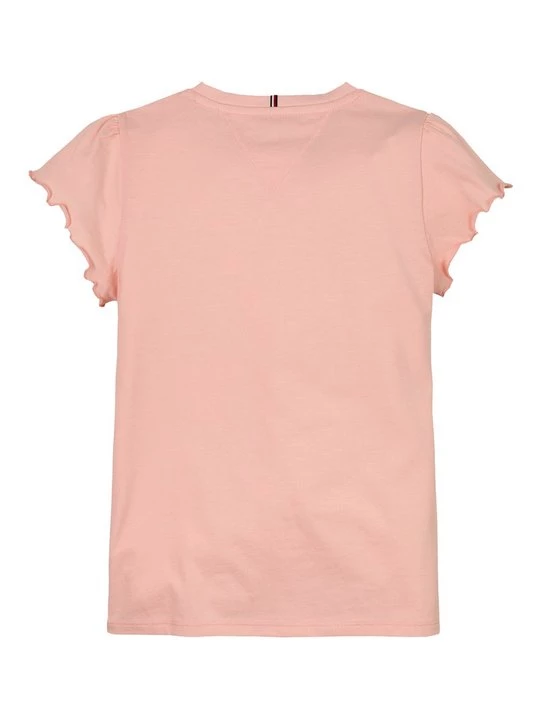 Foto van product T-shirt basic Tommy Hilfiger roze