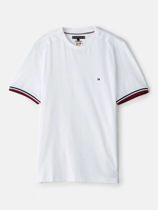 Foto van product T-shirt basic Tommy Hilfiger wit