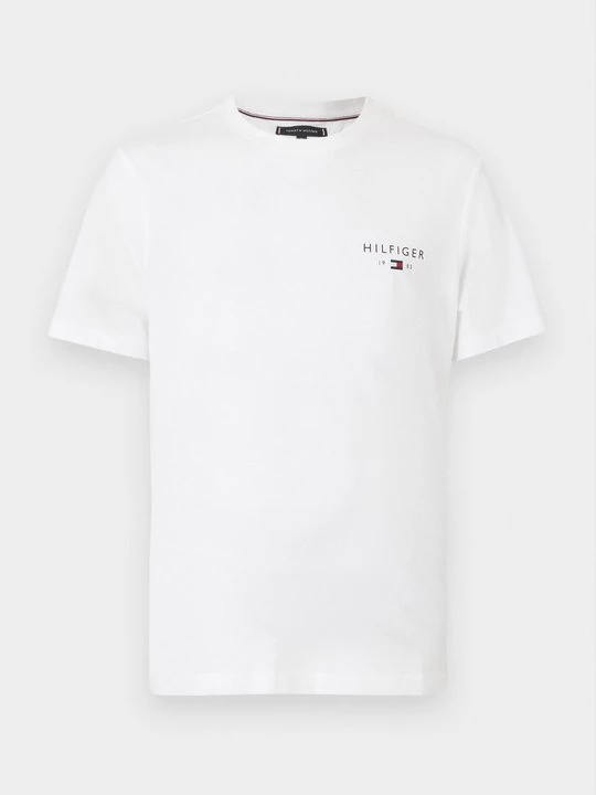 Foto van product T-shirt basic Tommy Hilfiger wit