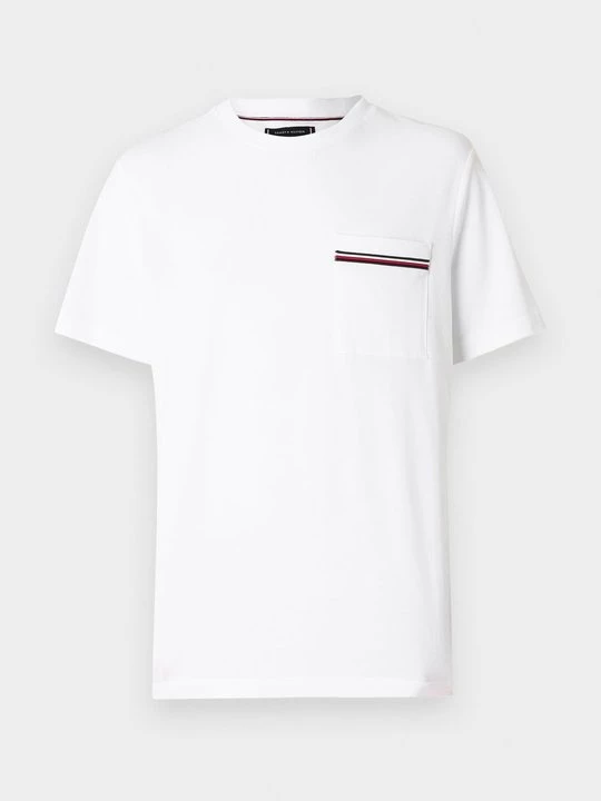 Foto van product T-shirt basic Tommy Hilfiger wit