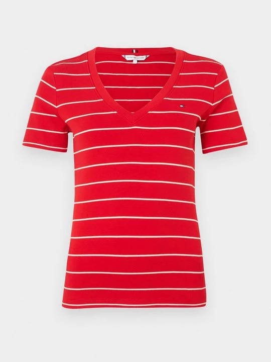 Foto van product T-shirt basic Tommy Hilfiger wit