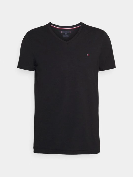 Foto van product T-shirt basic Tommy Hilfiger zwart
