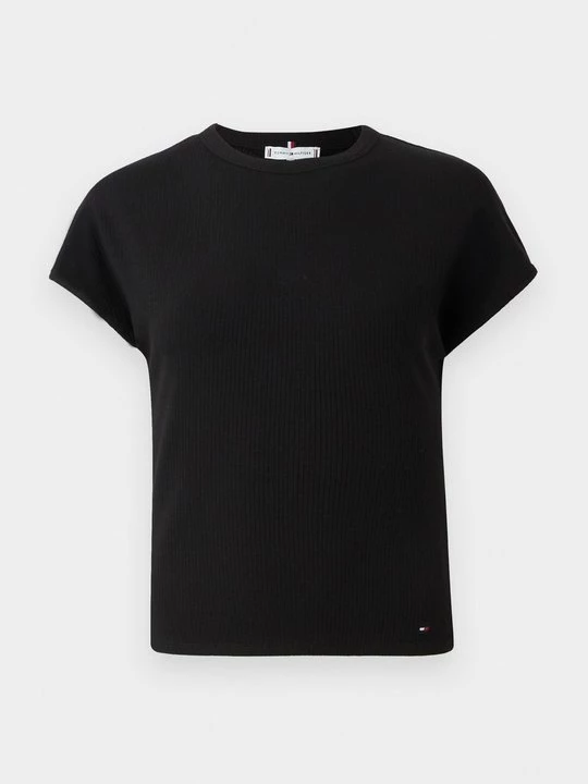 Foto van product T-shirt basic Tommy Hilfiger zwart