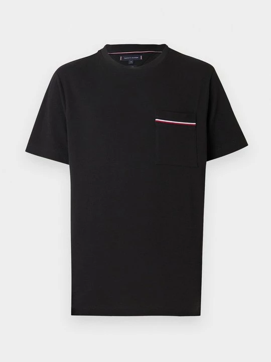 Foto van product T-shirt basic Tommy Hilfiger zwart