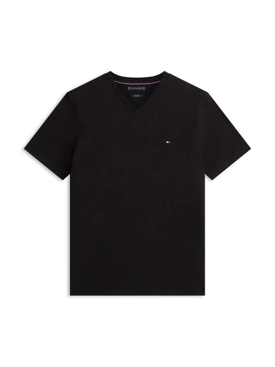 Foto van product T-shirt basic Tommy Hilfiger zwart