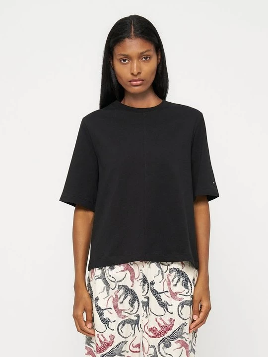Foto van product T-shirt basic Tommy Hilfiger zwart