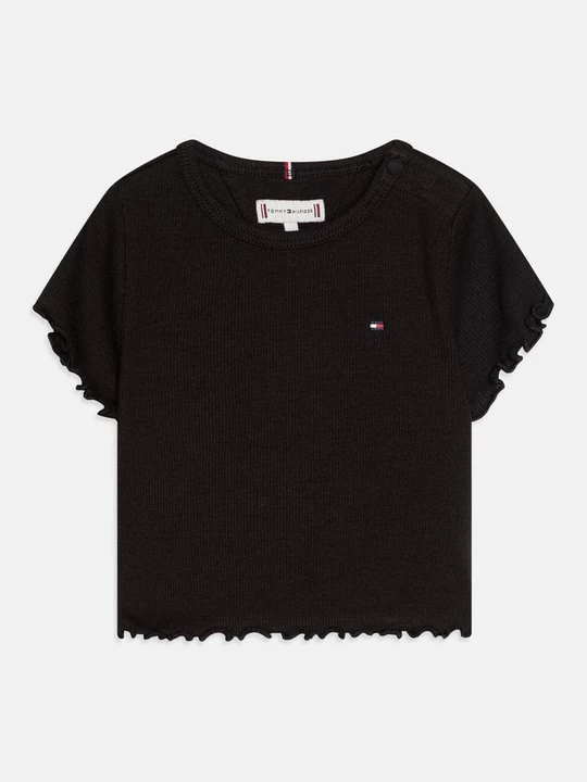 Foto van product T-shirt basic Tommy Hilfiger zwart