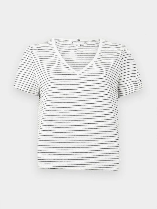 Foto van product T-shirt basic Tommy Hilfiger zwart