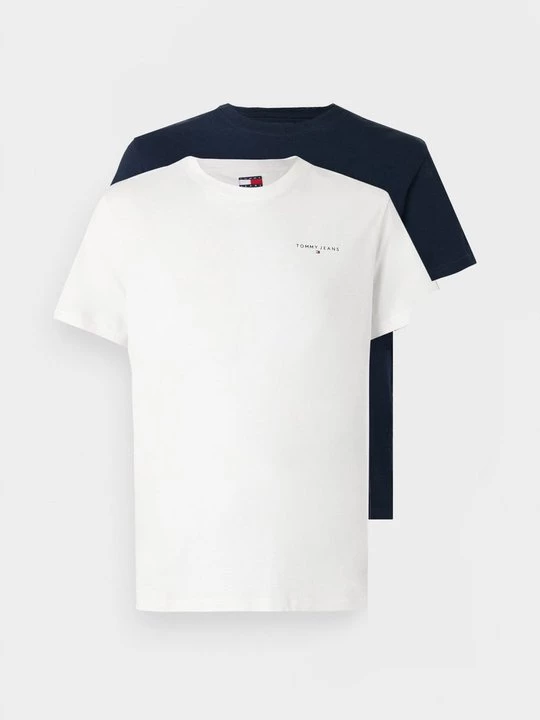 Foto van product T-shirt basic Tommy Jeans crème