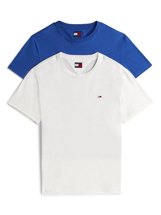 Foto van product T-shirt basic Tommy Jeans crème