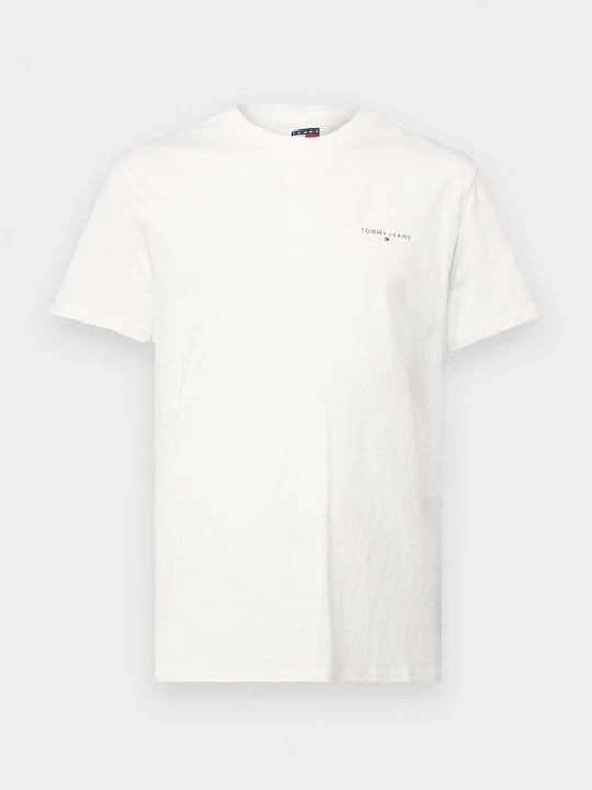 Foto van product T-shirt basic Tommy Jeans crème