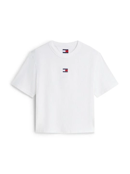 Foto van product T-shirt basic Tommy Jeans crème