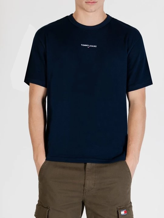 Foto van product T-shirt basic Tommy Jeans donkerblauw