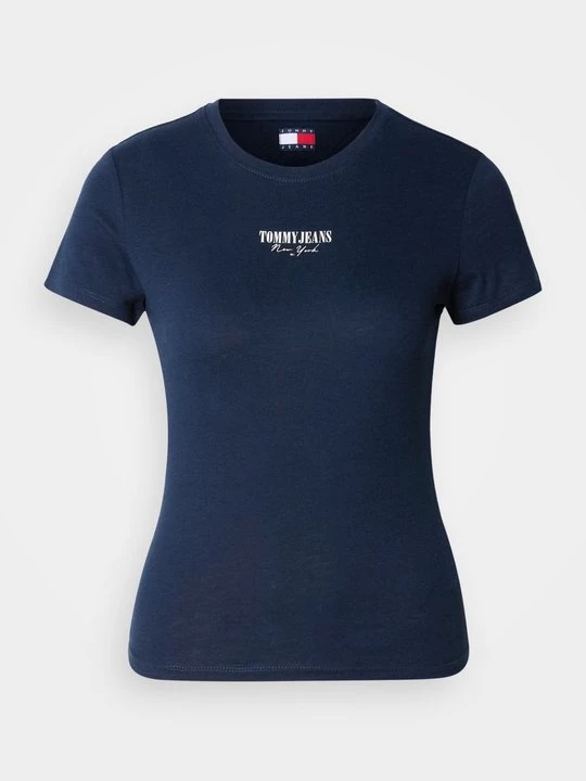 Foto van product T-shirt basic Tommy Jeans donkerblauw