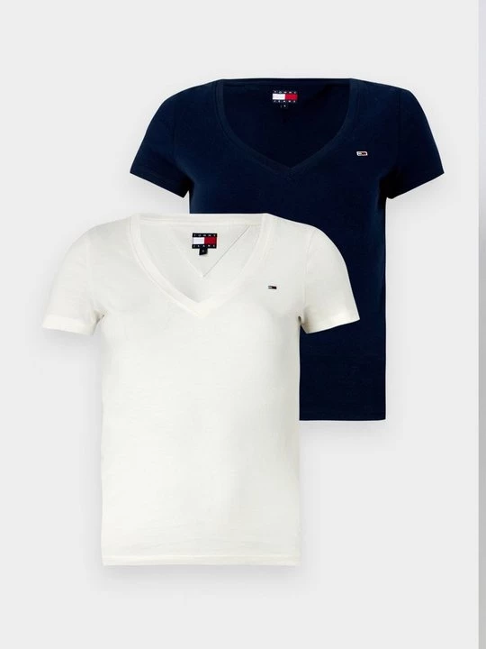 Foto van product T-shirt basic Tommy Jeans donkerblauw