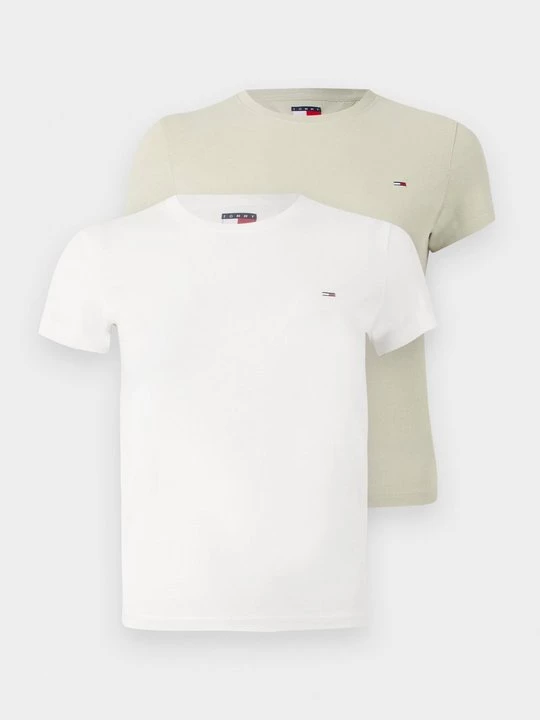 Foto van product T-shirt basic Tommy Jeans grijs