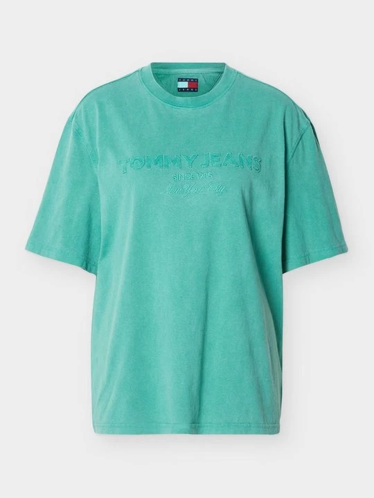 Foto van product T-shirt basic Tommy Jeans groen