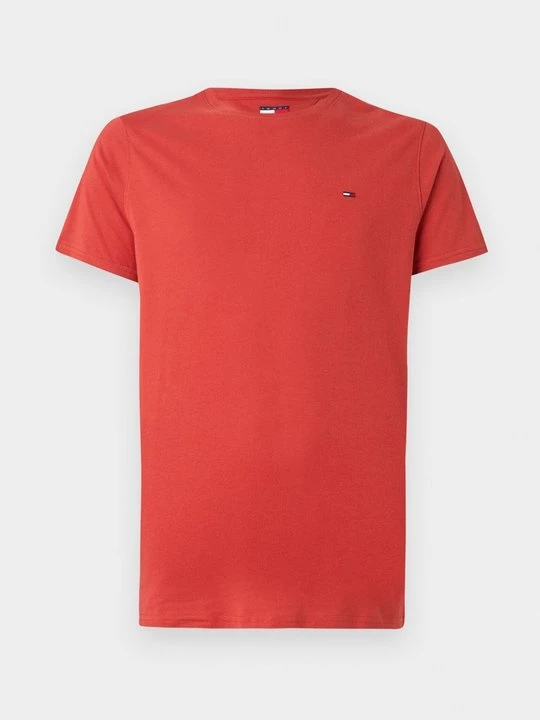Foto van product T-shirt basic Tommy Jeans rood