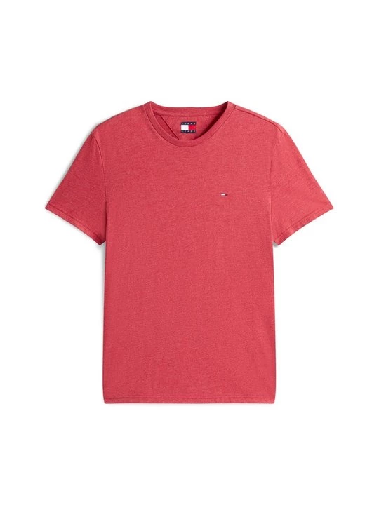 Foto van product T-shirt basic Tommy Jeans rood