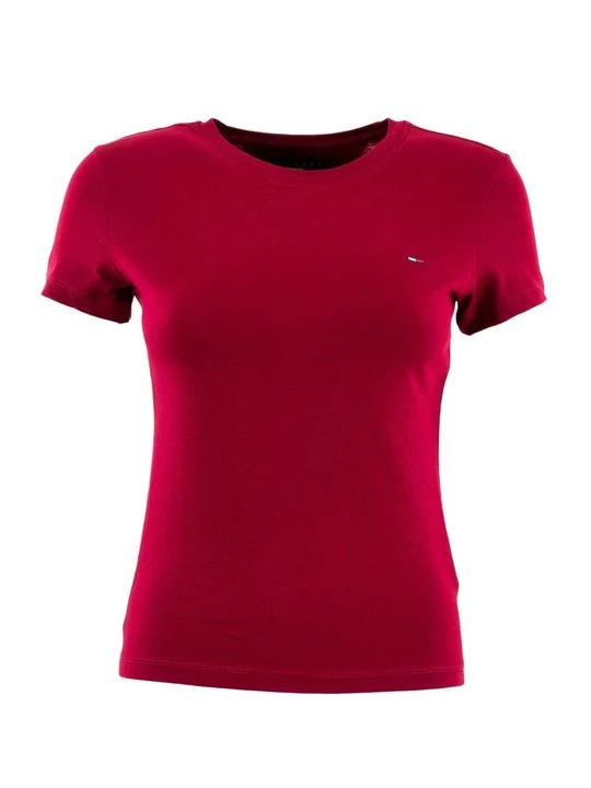 Foto van product T-shirt basic Tommy Jeans rood