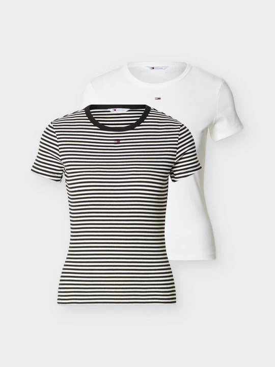 Foto van product T-shirt basic Tommy Jeans wit
