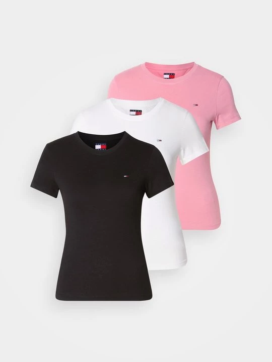 Foto van product T-shirt basic Tommy Jeans wit