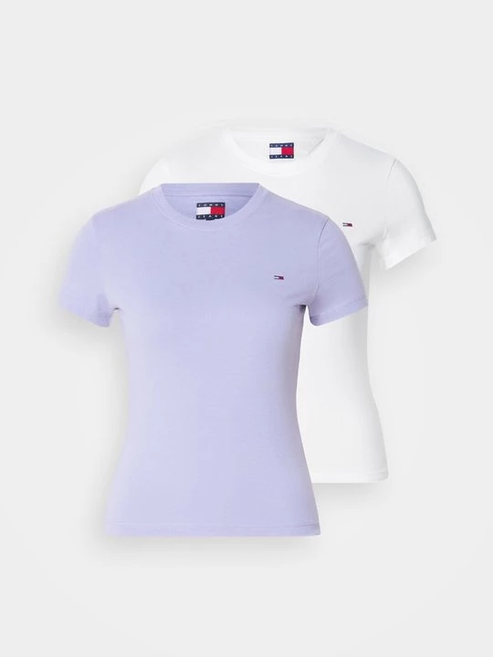 Foto van product T-shirt basic Tommy Jeans wit