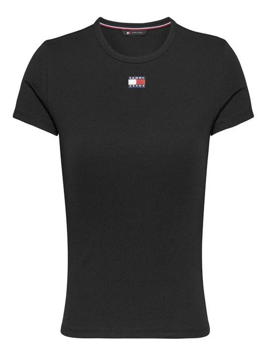 Foto van product T-shirt basic Tommy Jeans zwart