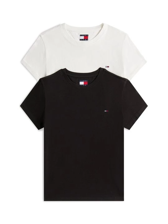 Foto van product T-shirt basic Tommy Jeans zwart
