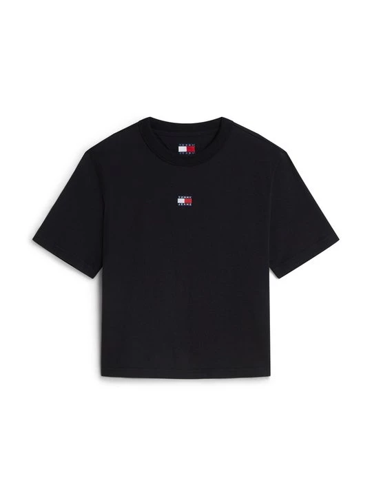 Foto van product T-shirt basic Tommy Jeans zwart