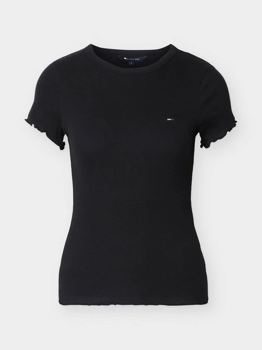 Foto van product T-shirt basic Tommy Jeans zwart