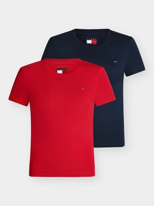 Foto van product T-shirt basic Tommy Jeans zwart