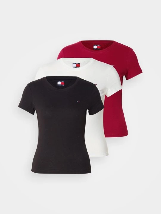 Foto van product T-shirt basic Tommy Jeans zwart