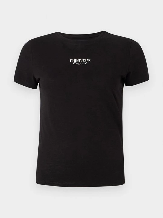 Foto van product T-shirt basic Tommy Jeans zwart