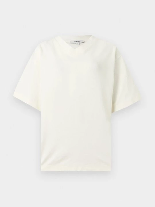 Foto van product T-shirt basic Topshop crème
