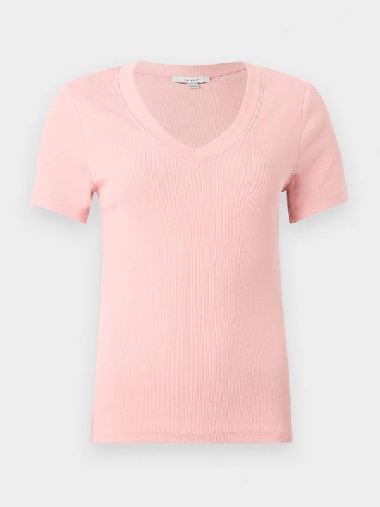 Foto van product T-shirt basic Topshop donkerroze