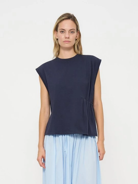 Foto van product T-shirt basic TWINSET donkerblauw