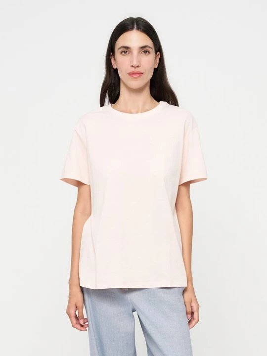 Foto van product T-shirt basic TWINSET roze